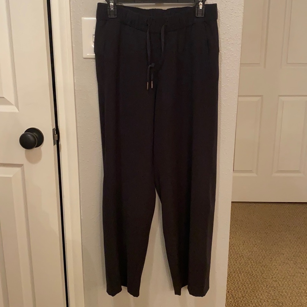 DISCONTINUED LULU WIDE LEG PANT FULL LENGTH 28”